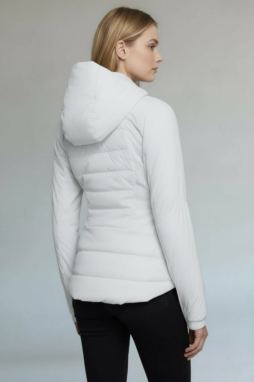 Ultra-Light Warmpro Hoodded Slim Puffer Jacket